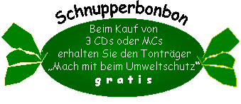 Bonbon mit Angeboten